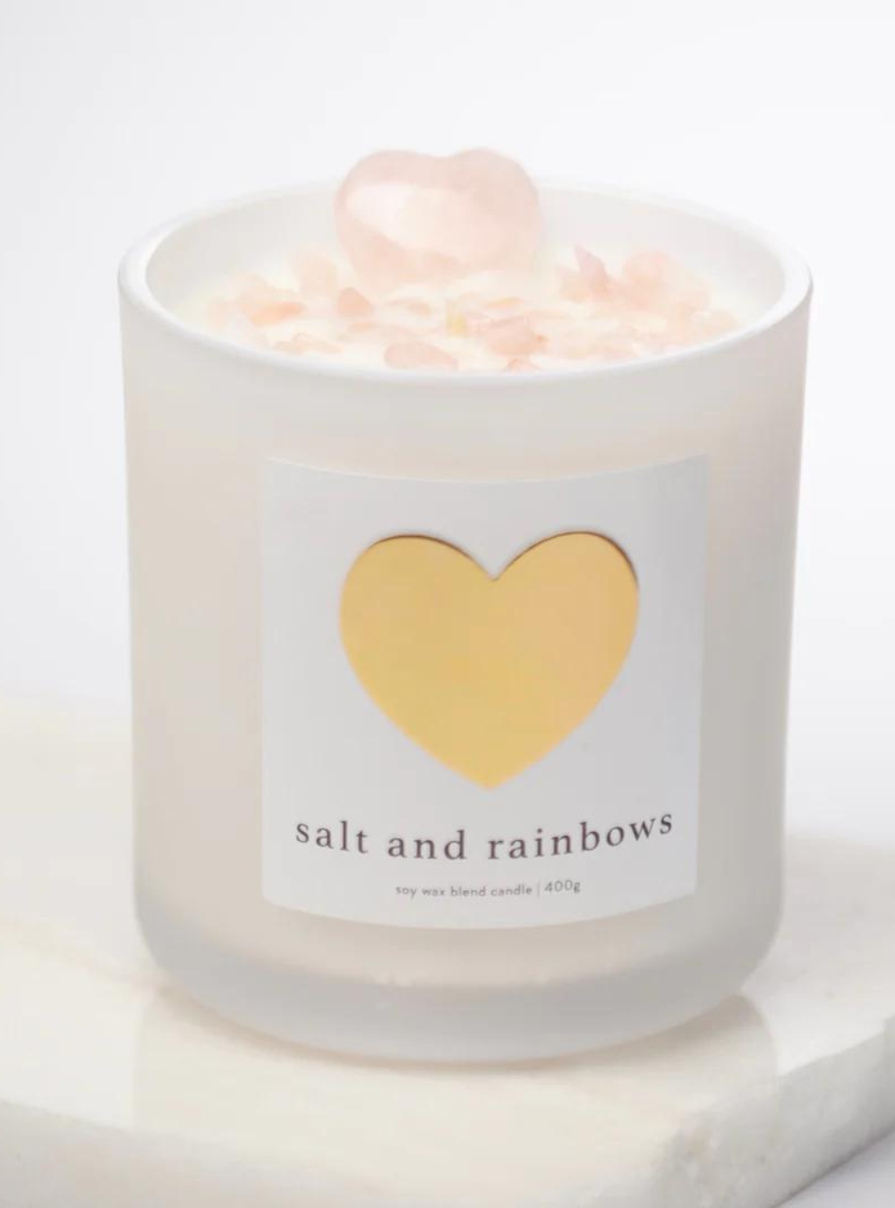 Golden Hearts Candle - Limited Edition - Coconut