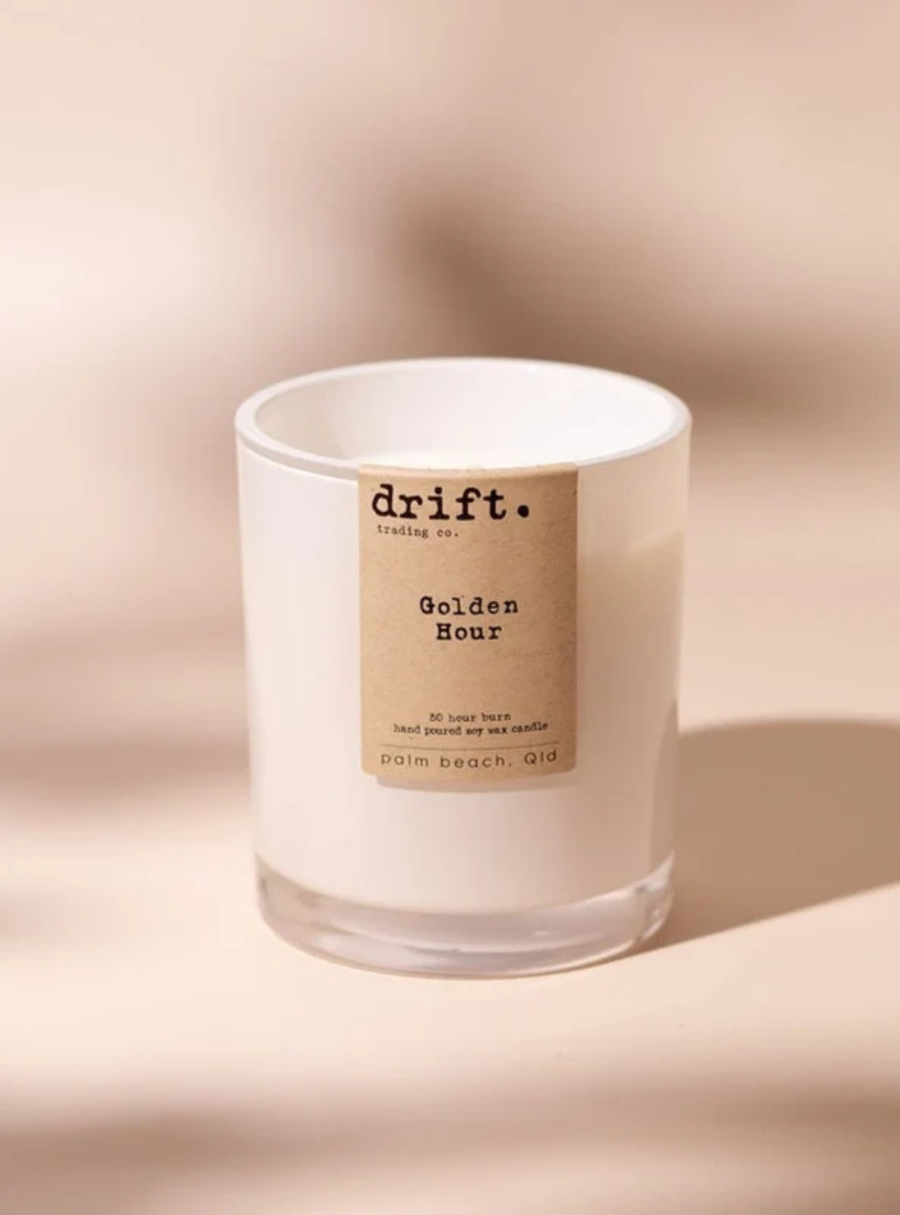 Golden Hour Candle (Large White)