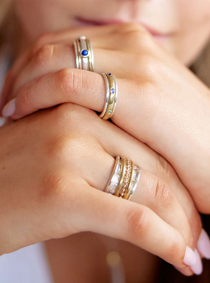 Gratitude Meditation Spinning Ring