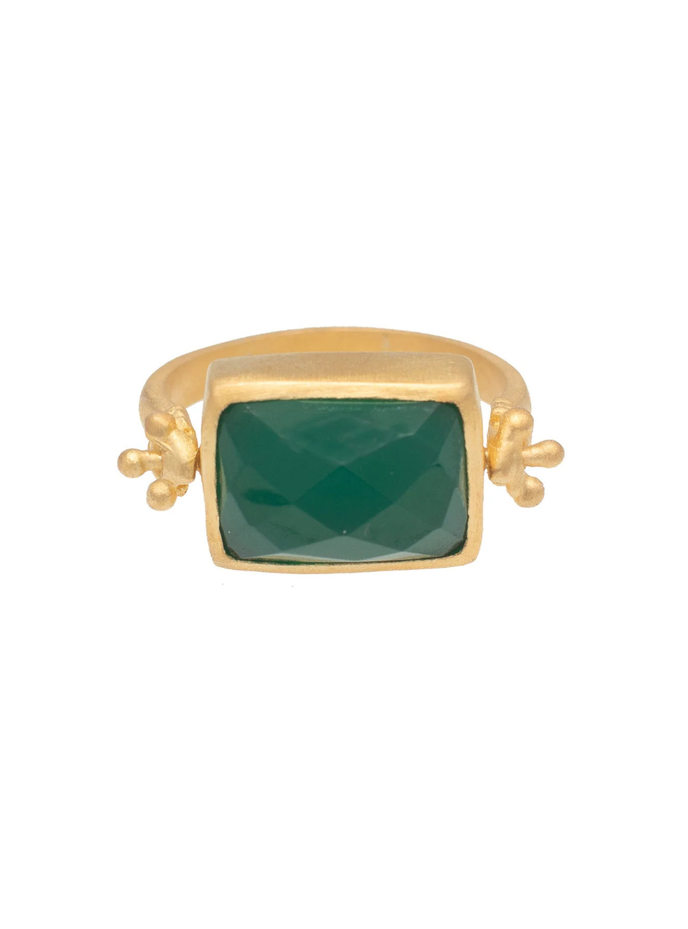 Kasbah Ring - Green Onyx