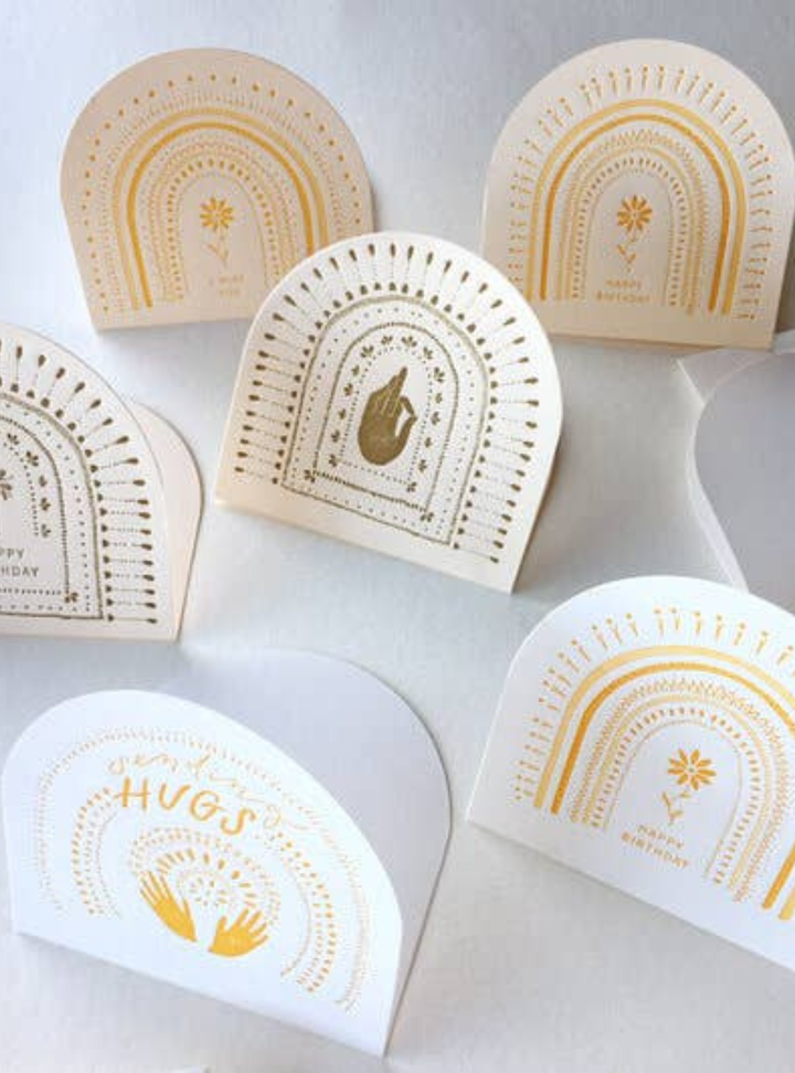 Mudra Greeting Card