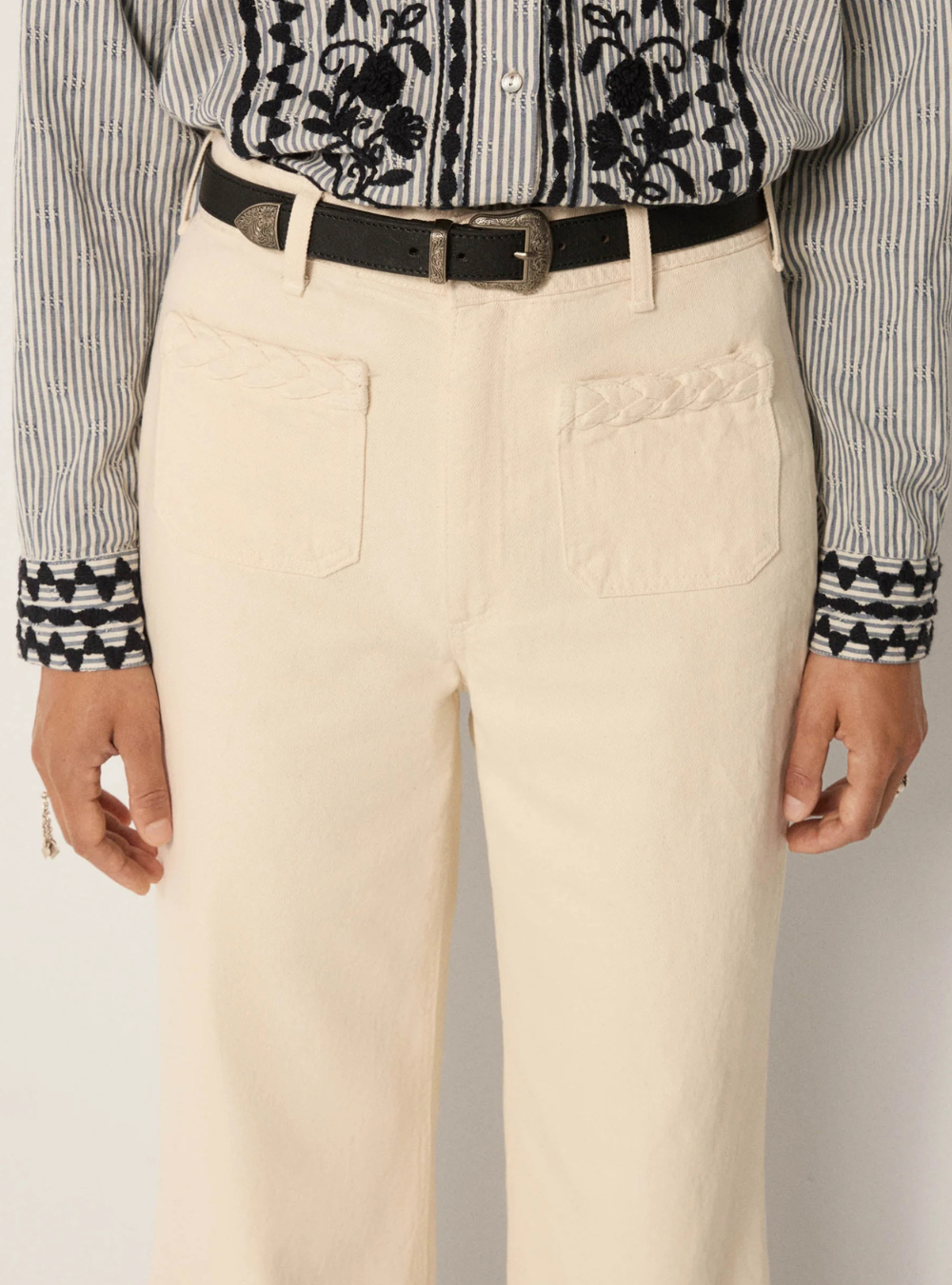 Hamlet Pant - Maxton Ecru