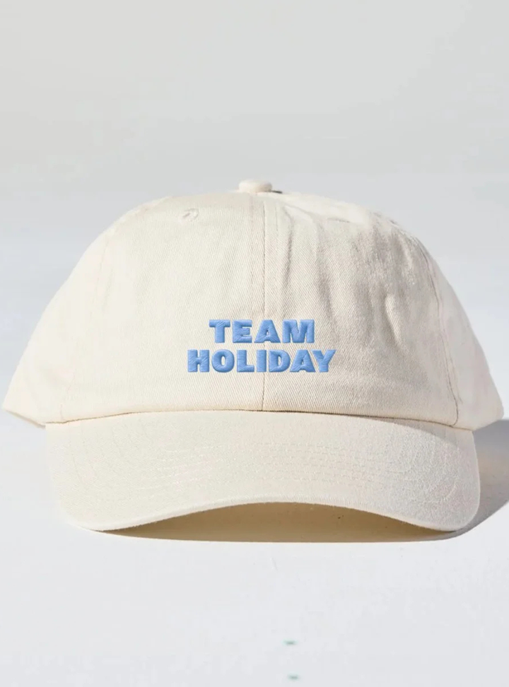 Team Holiday Cap - Ecru