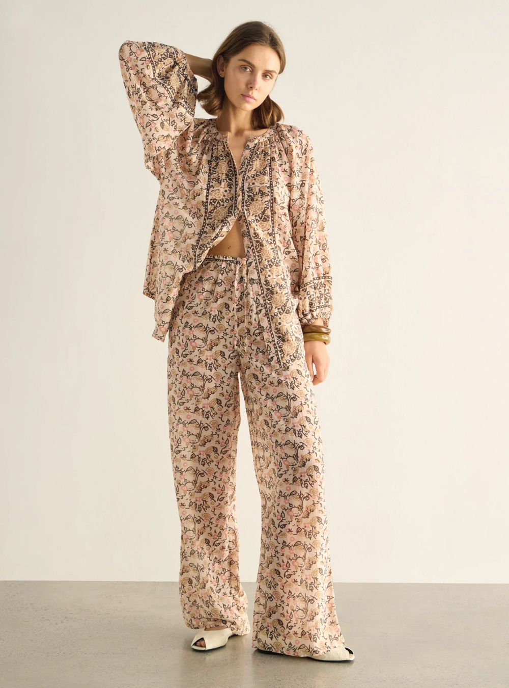 Hayley Blouse - Oat Sonder