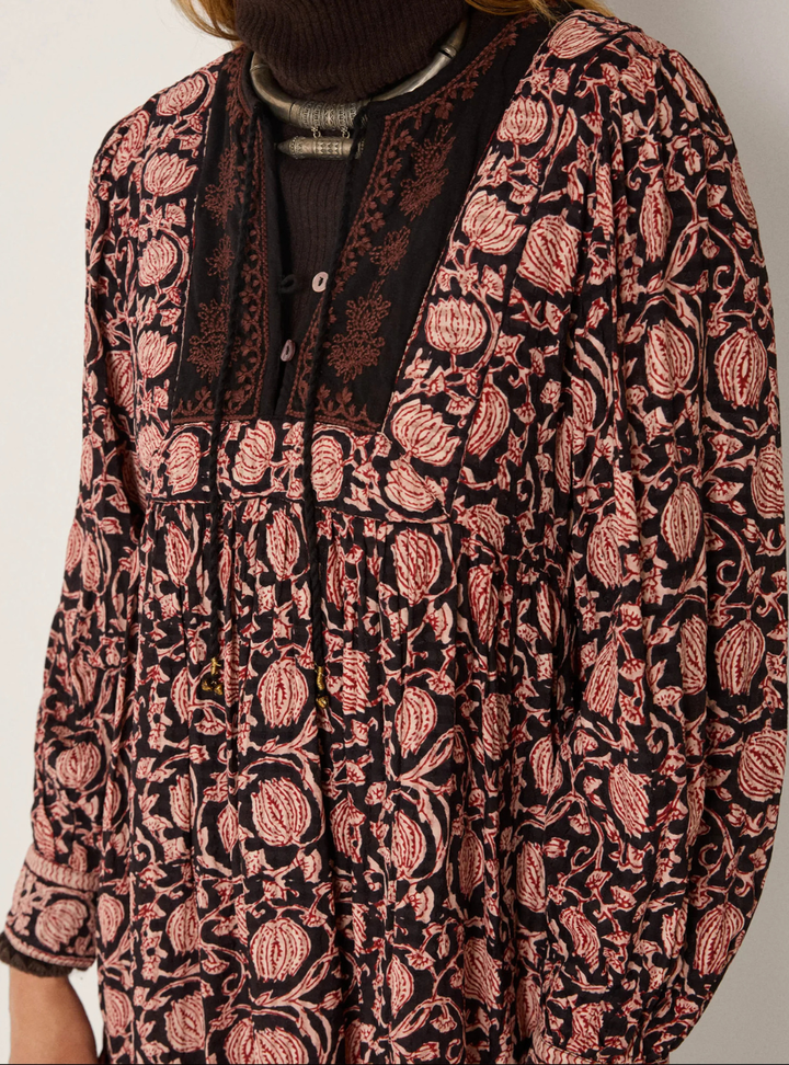 Hazel Dress - Ebony Rose