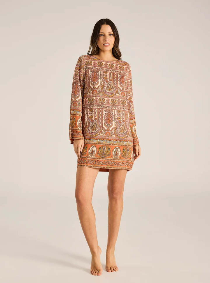 Pashmina Hazel Mini Kaftan - Dusk