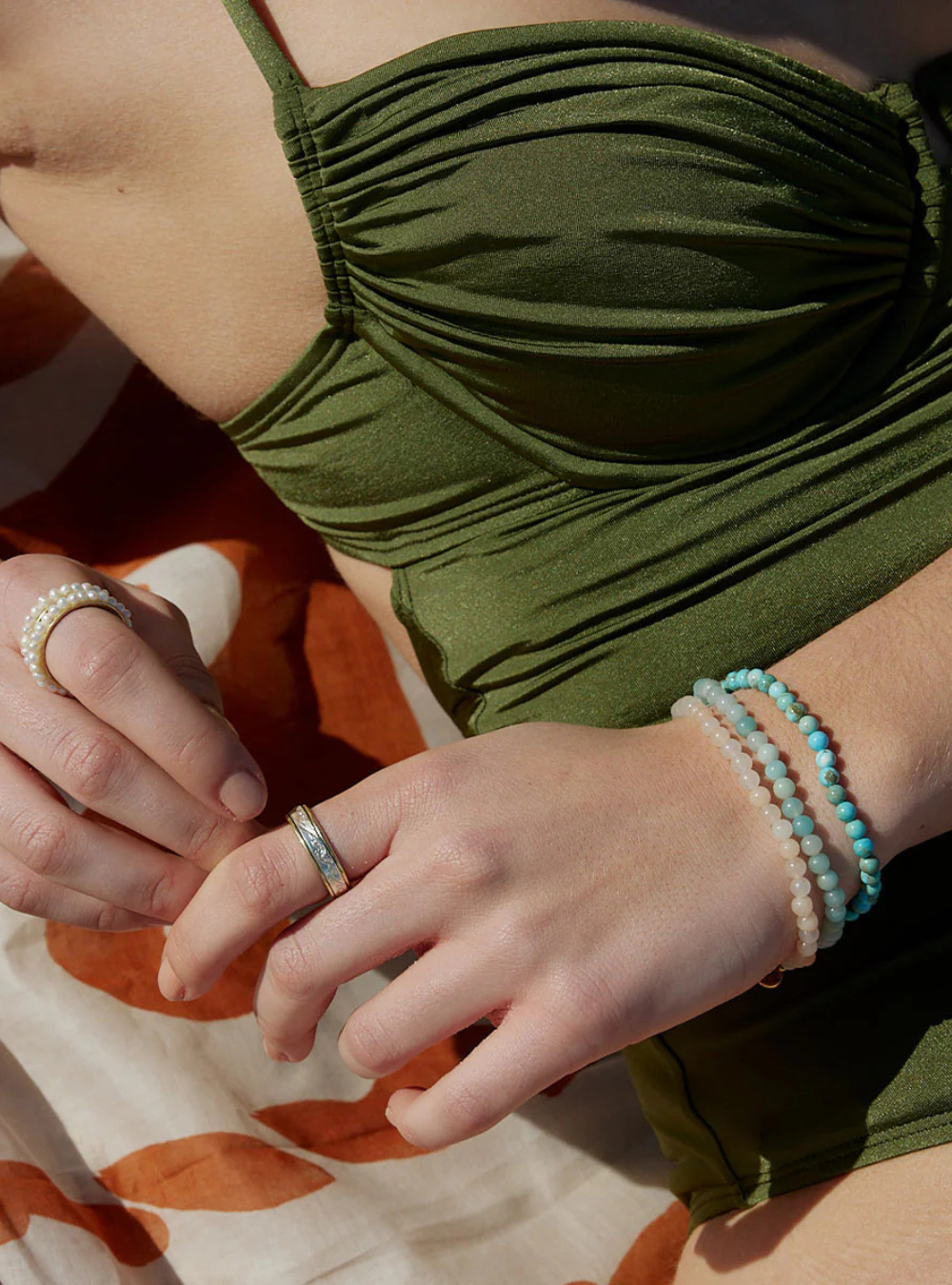 Turquoise Howlite Healing Gem Bracelet