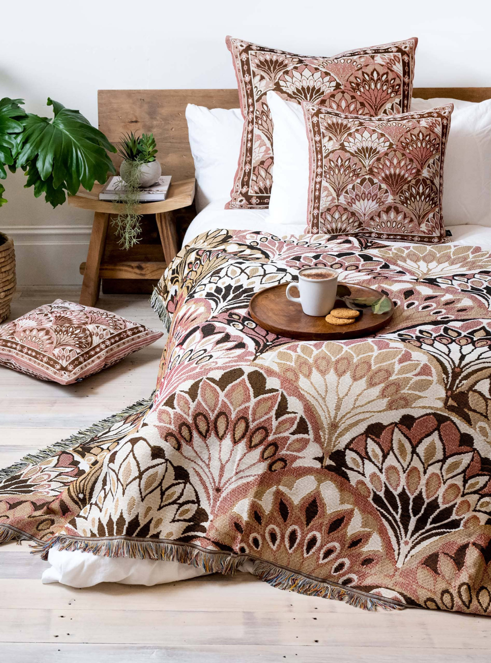 'All My Loving' Woven Scatter Cushion Cover