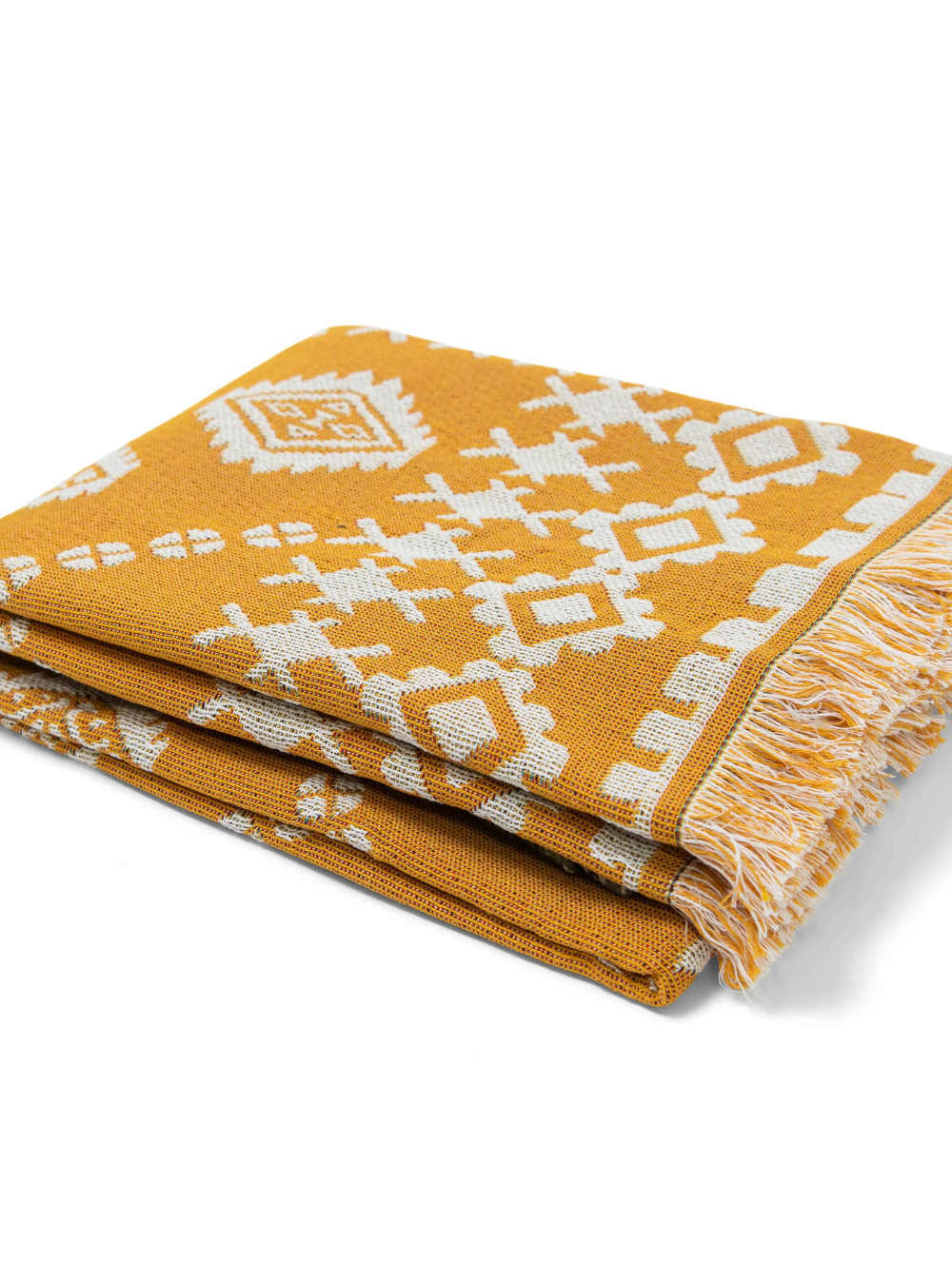 'Good Day Sunshine' Woven Picnic Rug / Throw