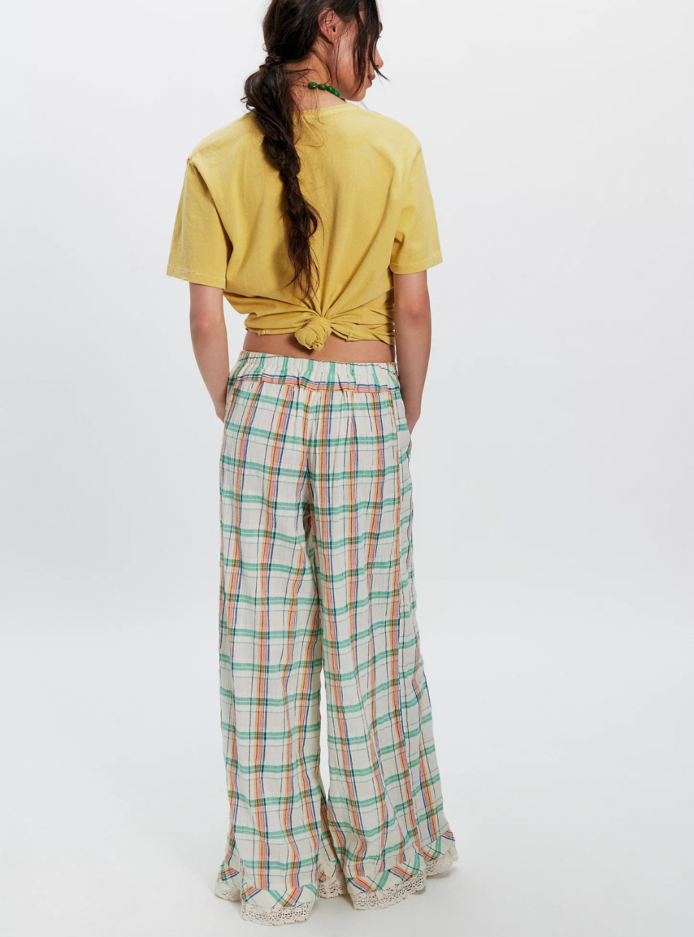 Hourglass Wide Leg - Ivory Combo