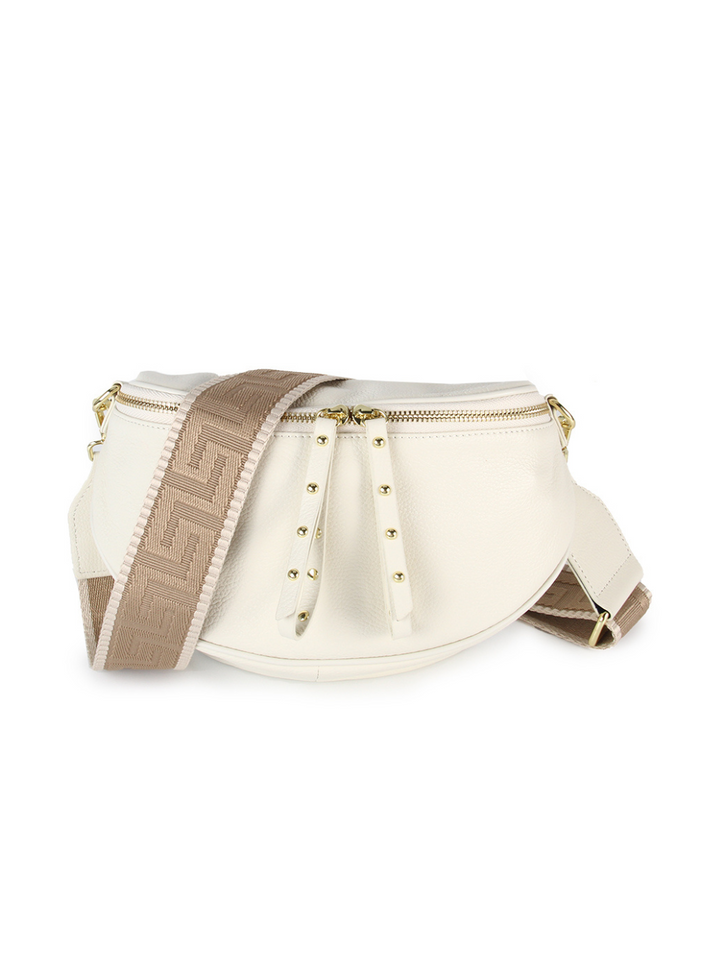 Obsessed Bag - Off White/Gold