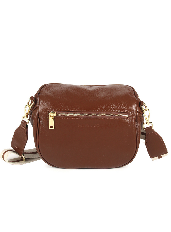 Obsessed Bag - Brown/Gold