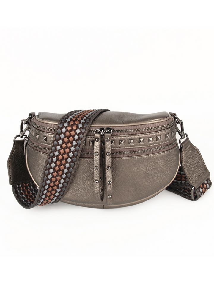 Stud Bag - Metalic/Gunmetal