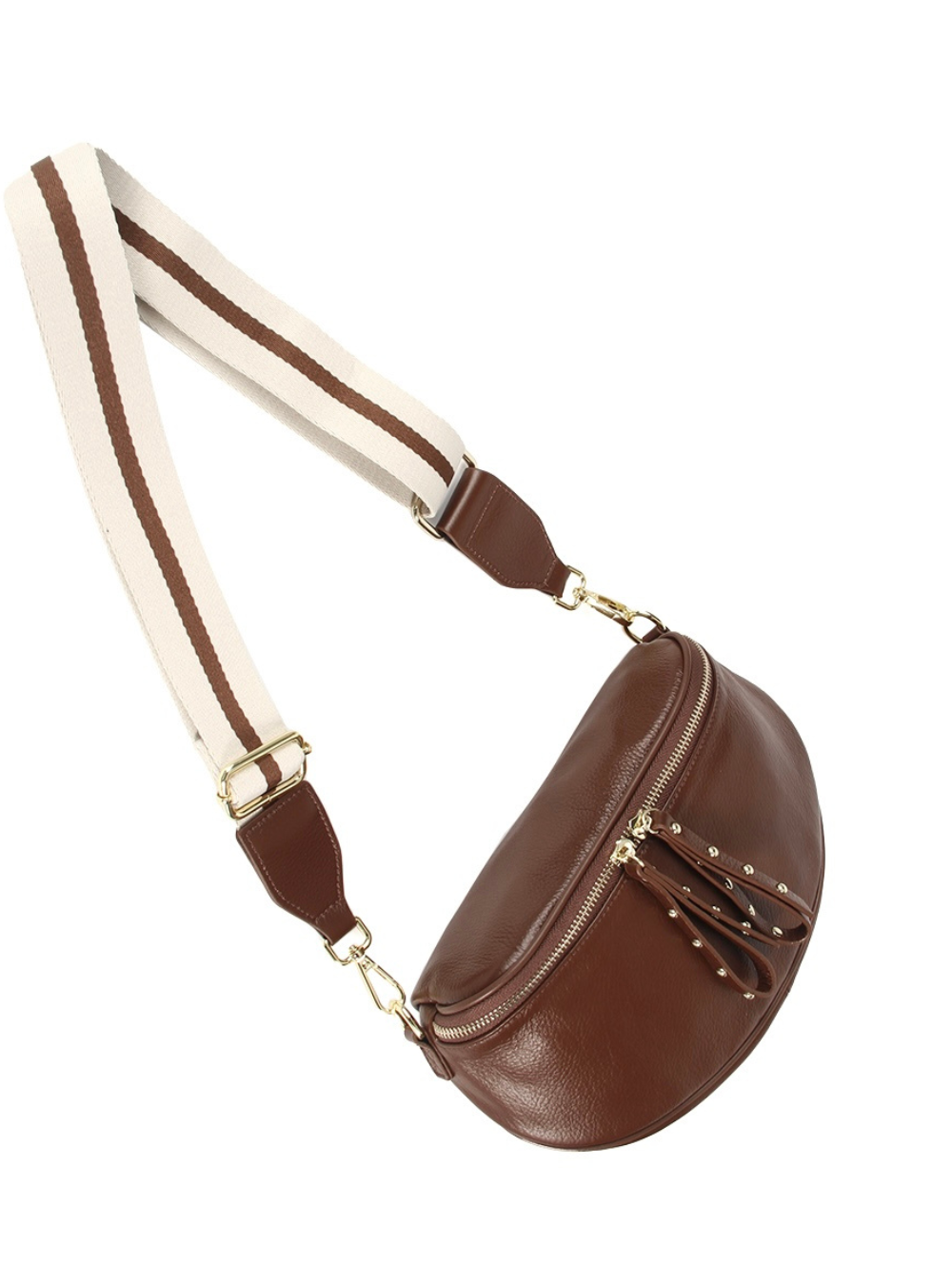 Obsessed Bag - Brown/Gold