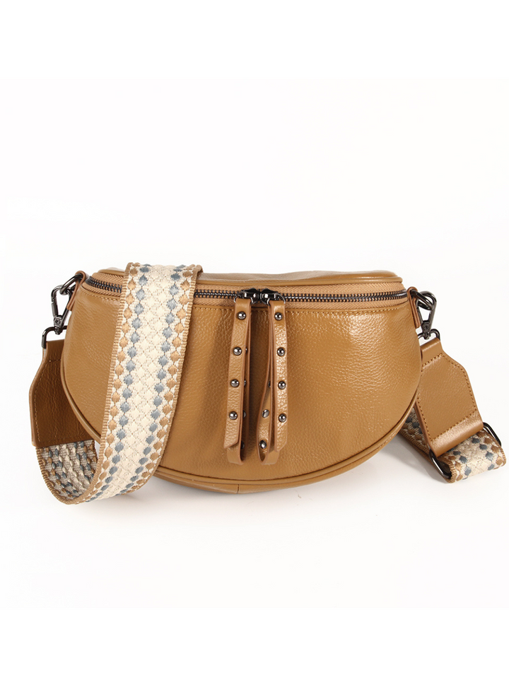 Obsessed Bag - Camel/Gunmetal