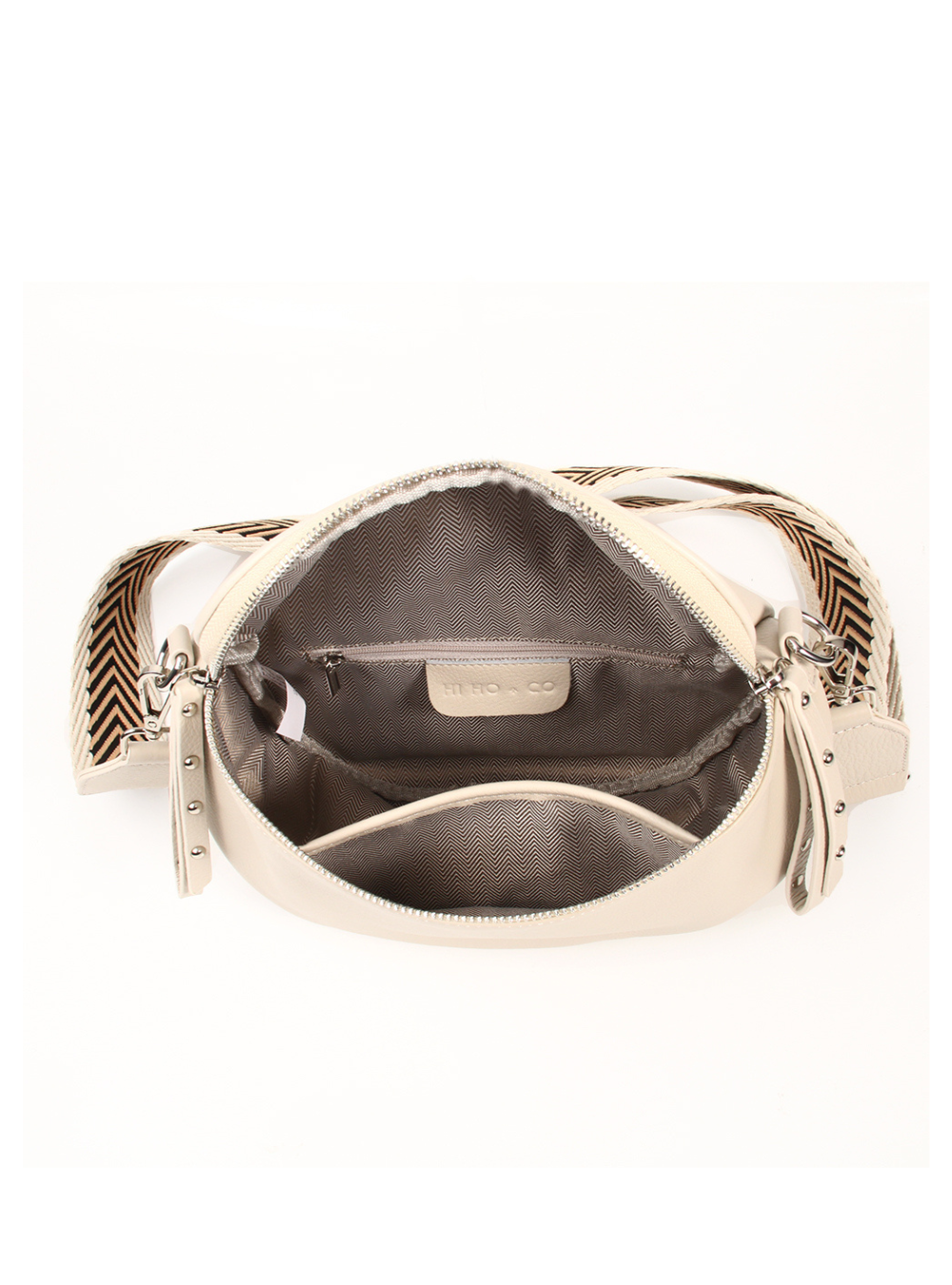 Obsessed Bag - Sand/Silver