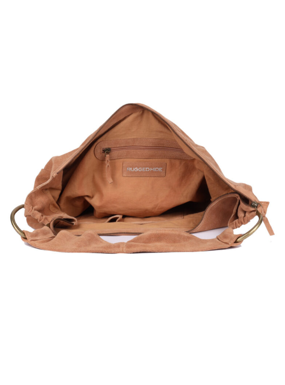 Cynthia Suede Bag - Tan