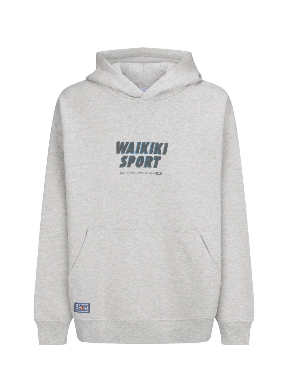 Sea Street Waikiki Sport Hoody - Grey | PRE-ORDER