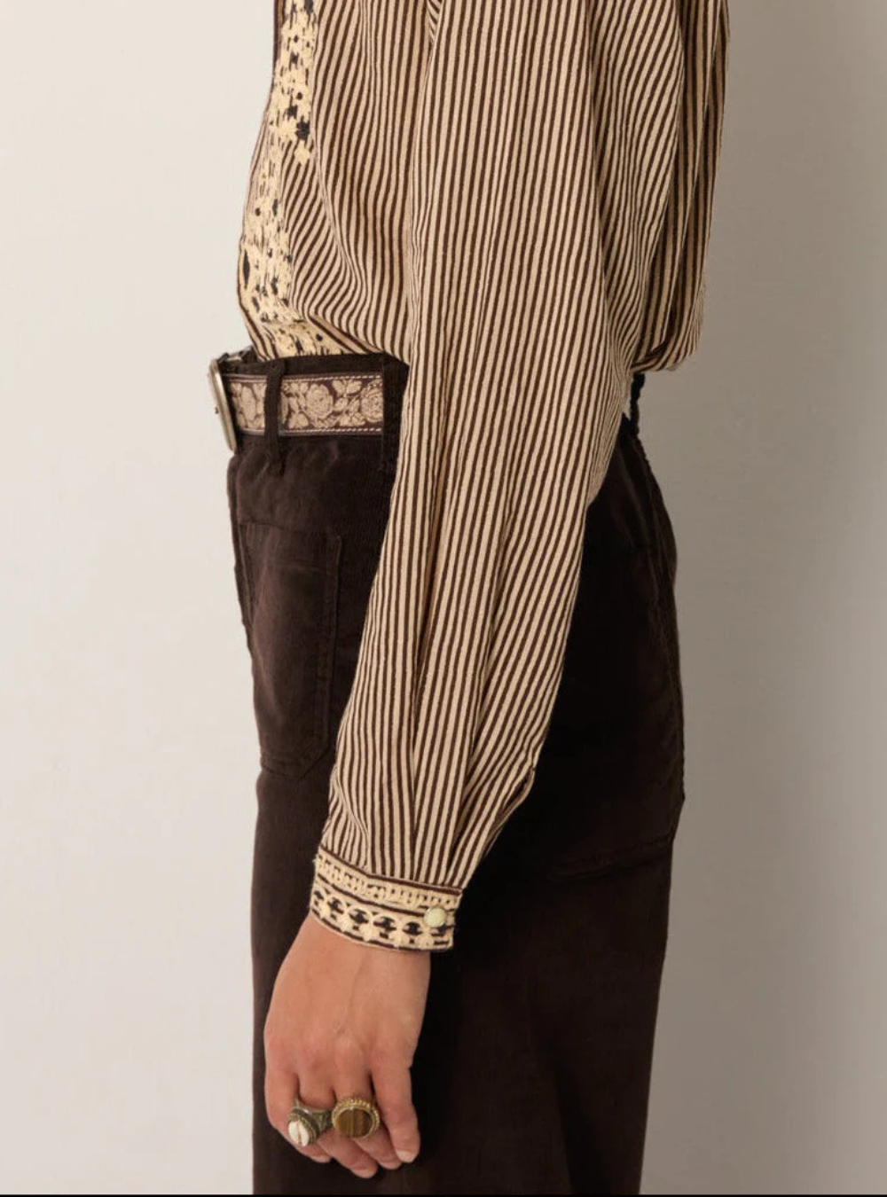 Bebo Blouse - Cohiba Tobbaco