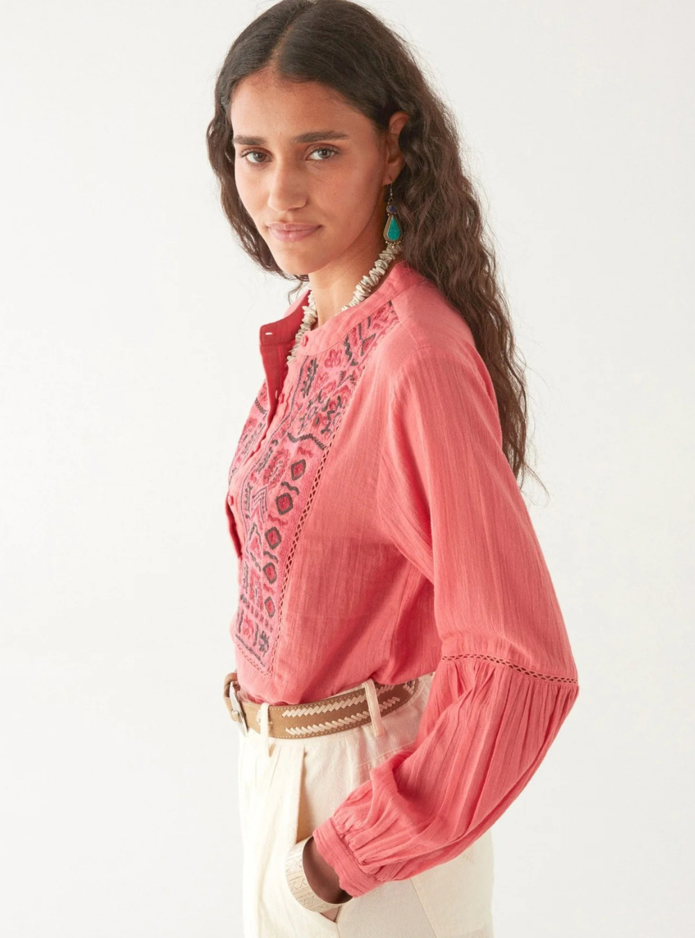 Shanti Blouse - Strawberry Fields