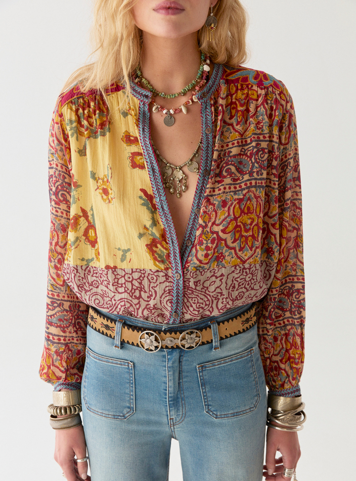 Leandra Blouse - Mullumbimby Patch