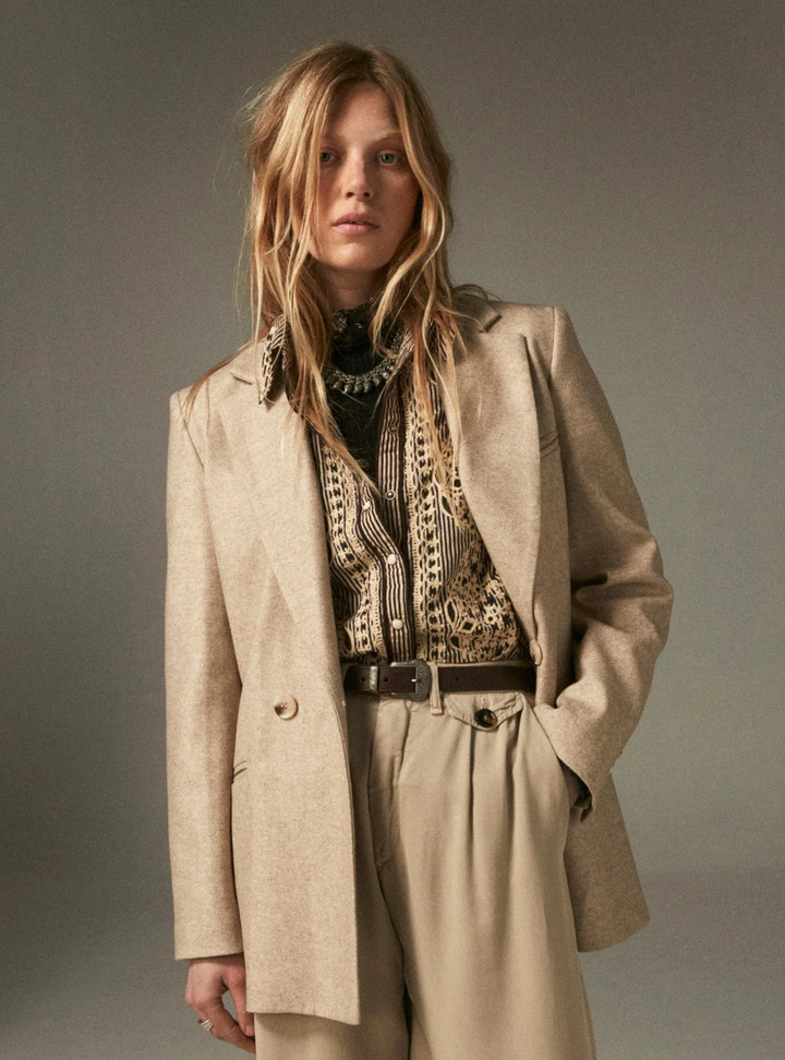 Bebo Blouse - Cohiba Tobbaco