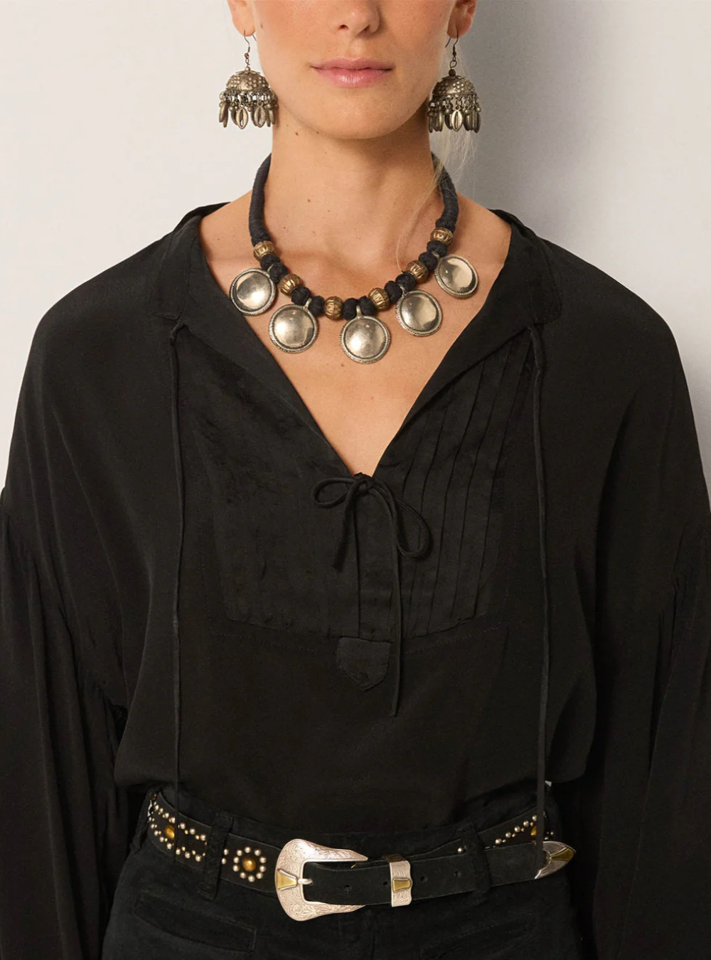Giovanni Blouse - Tuxedo Onix