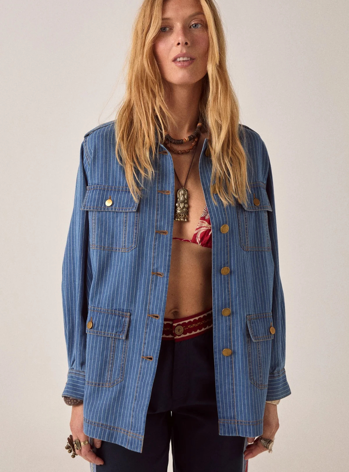 Noa Jacket - Navy Pacific