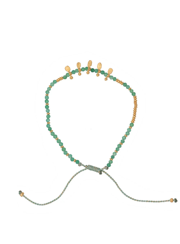 Beldi Bracelet - Green Aventurine