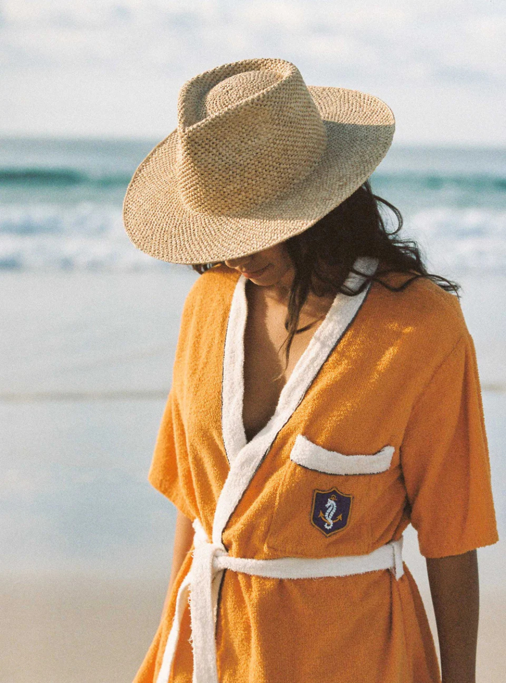 The Inca Fedora - Pineapple Stitch Natural