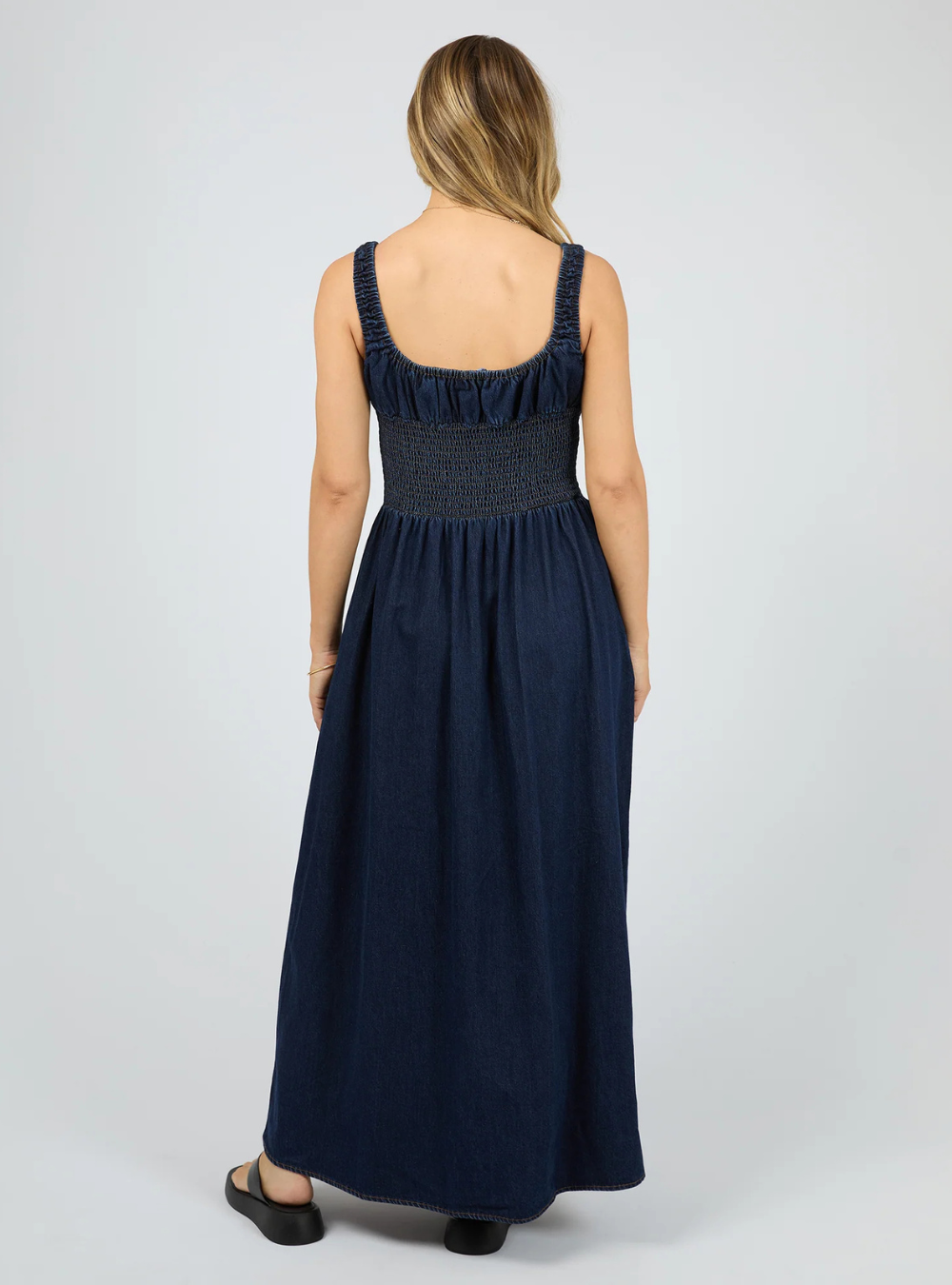 Poppy Denim Dress - Indigo