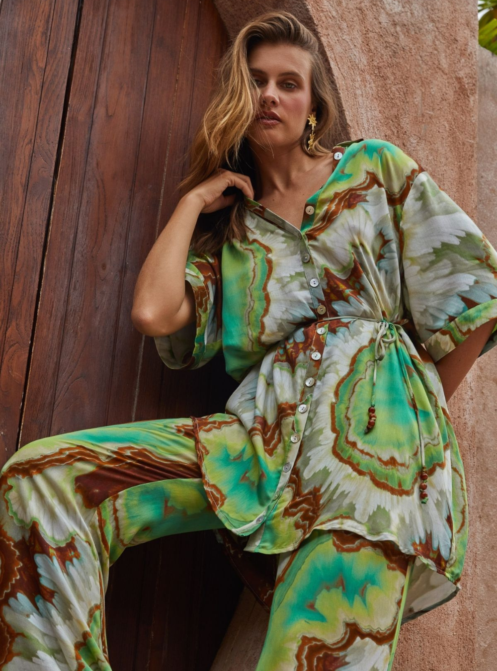 Lois Shirt Dress - Jade