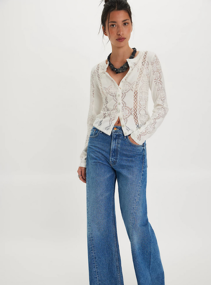 Jae Knit Long Sleeve - Sugar Swizzle