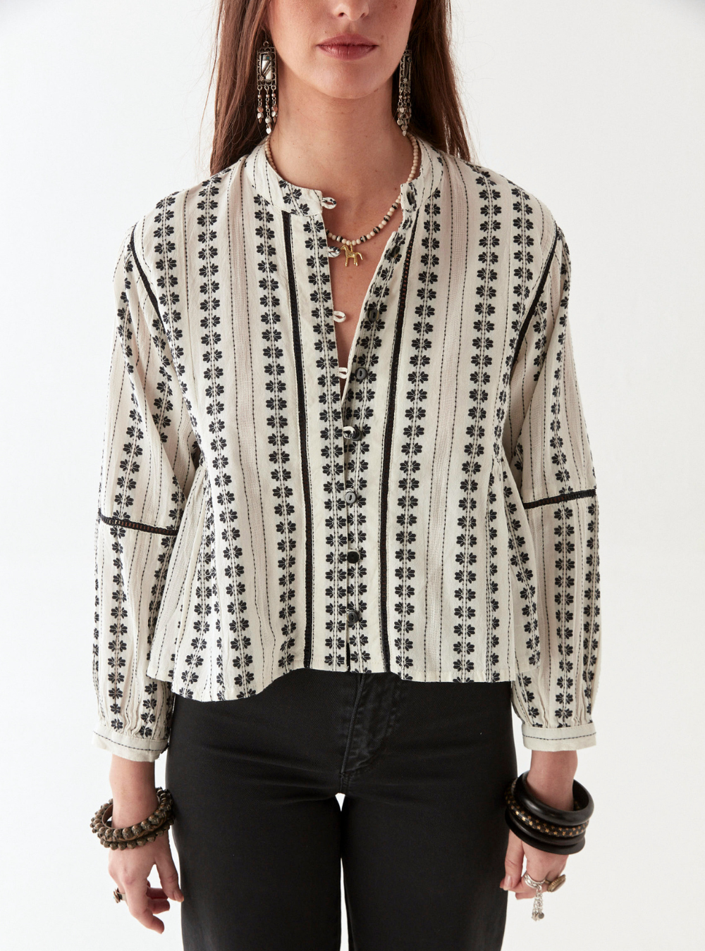 Consuelito Blouse - Pearl Jam