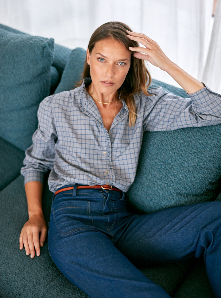 Molly Denim Jeans - Deep Blue