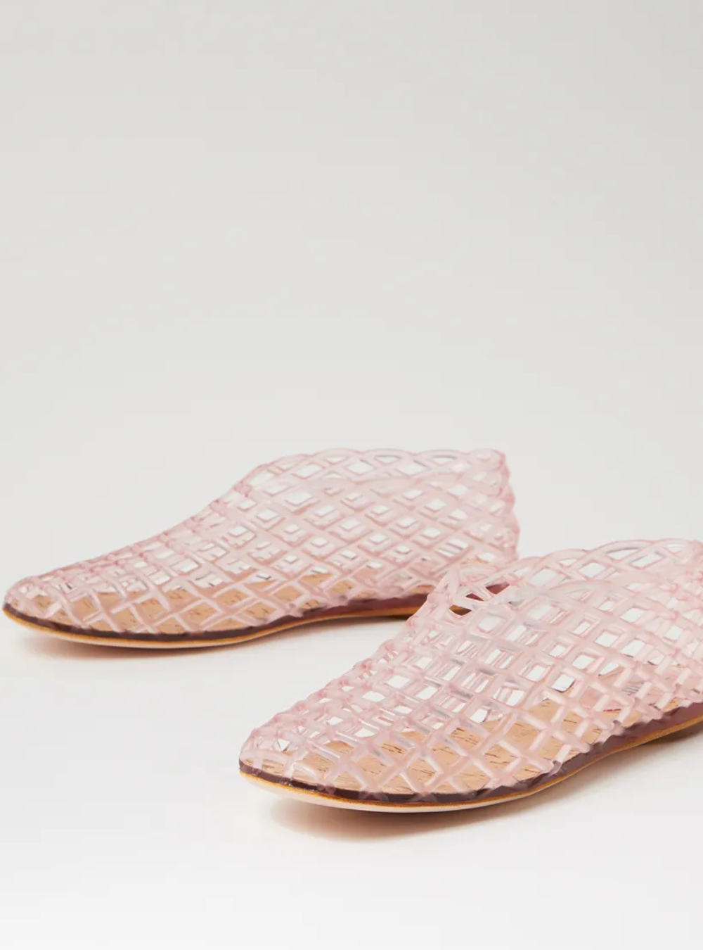 Piknic Jelly Flat Shoes - Baby Pink