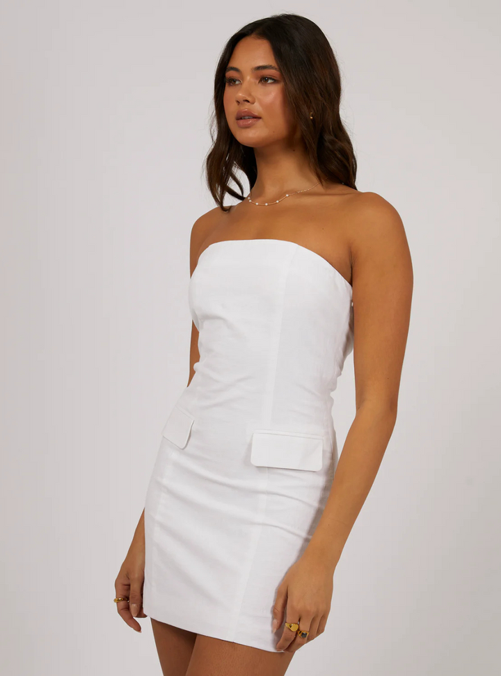 Tilly Mini Dress - White