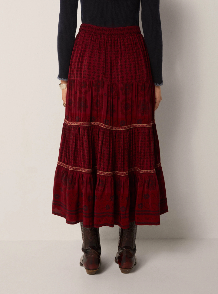 Josephine Skirt - Château Bordeaux