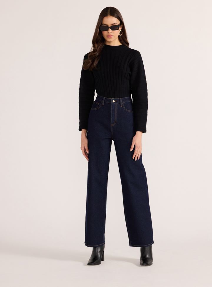 Pipper Knit Jumper - Black