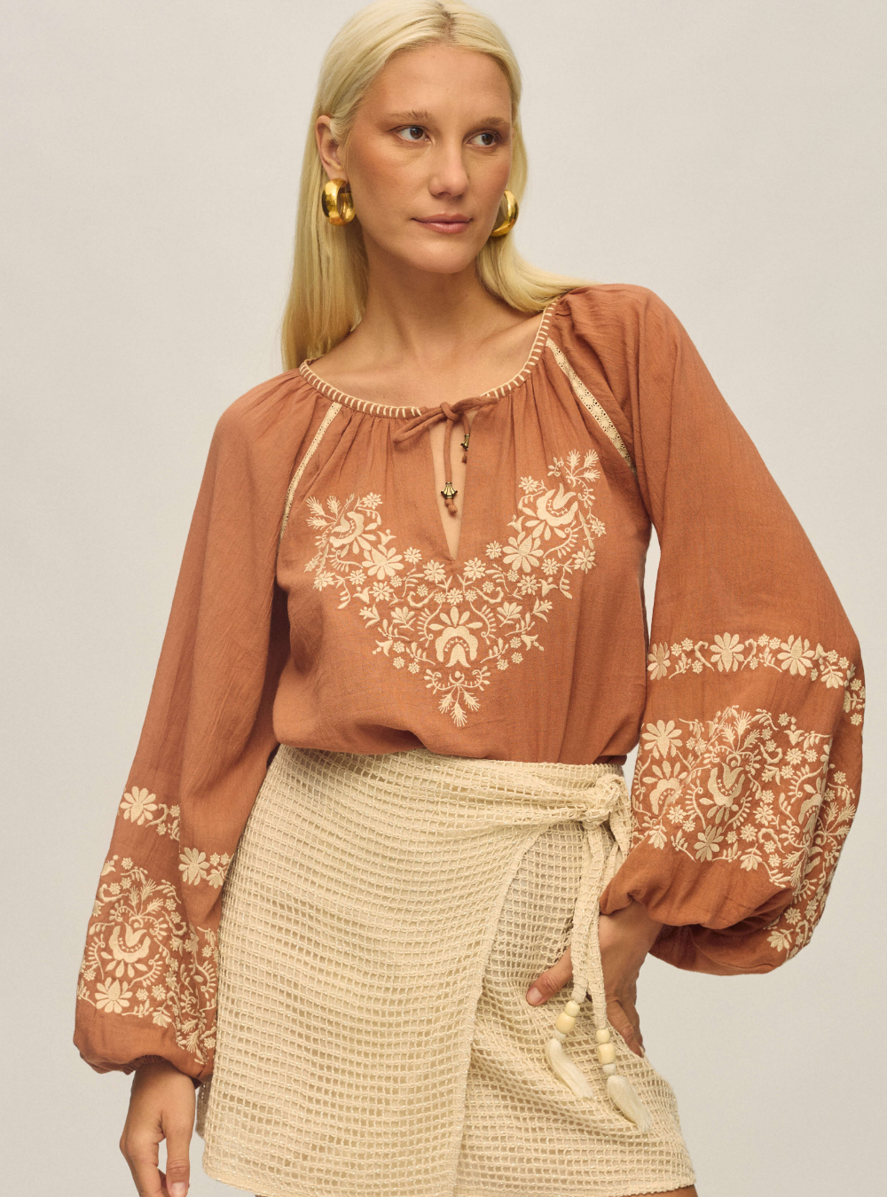 Juni Blouse - Desert Whisper