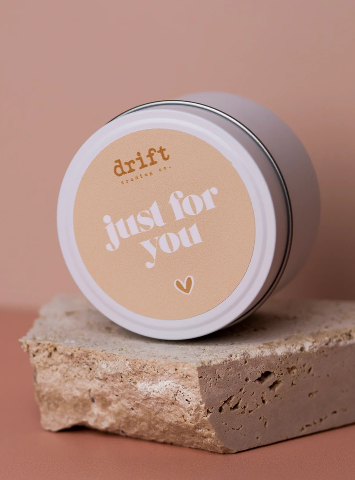 'Just for You' Travel Tin - Japanese Honeysuckle