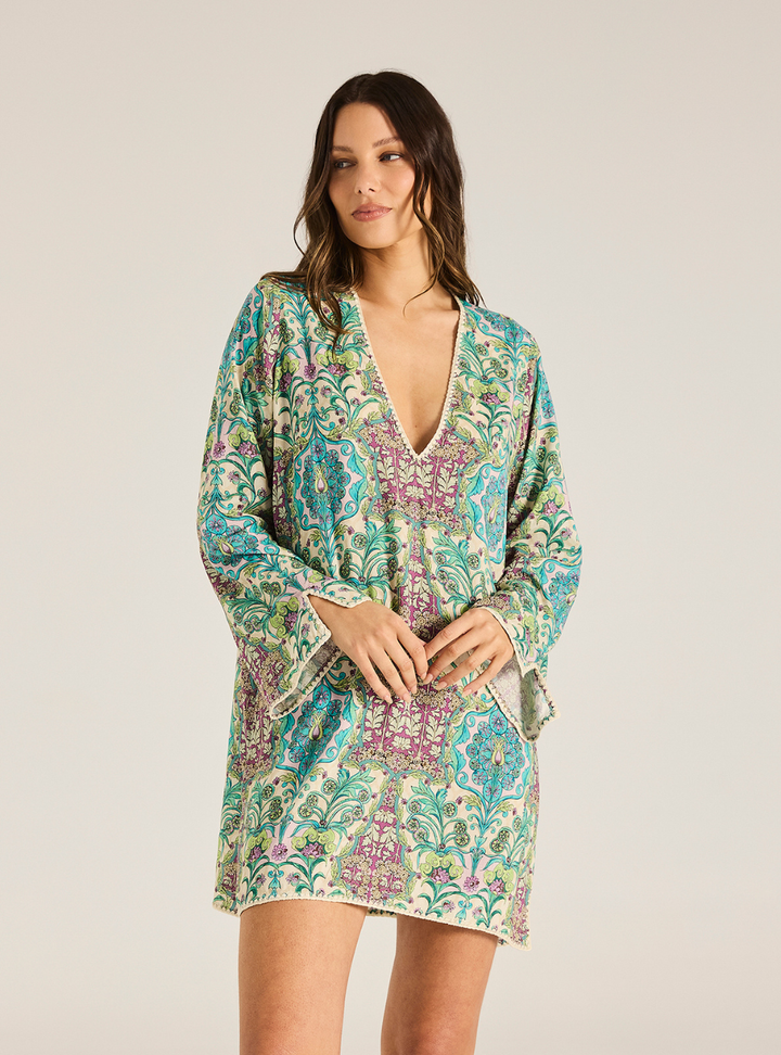 Natasha Mini Kaftan - Floriana