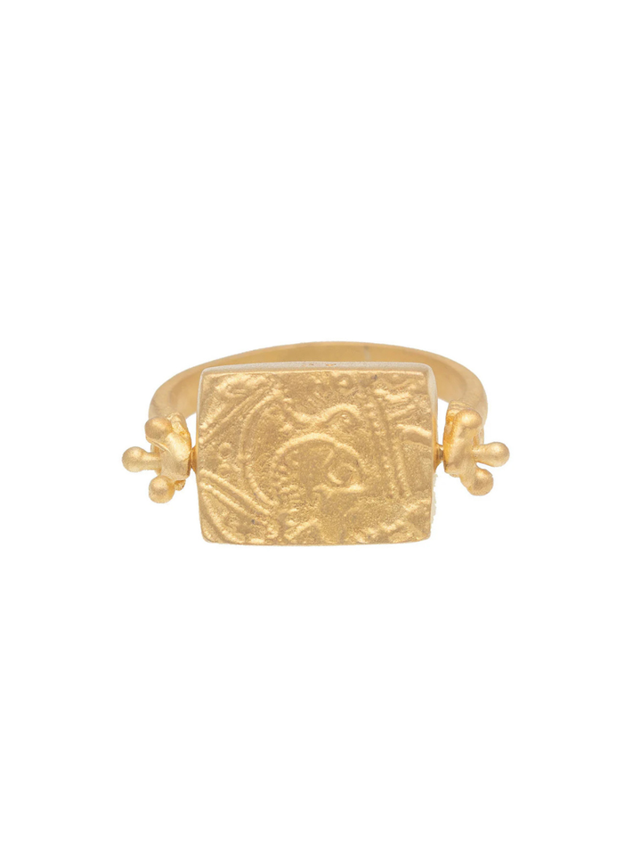 Kasbah Ring- Aqua Chalcedony