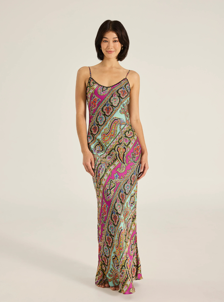 Caya Kassia Maxi Dress - Magenta