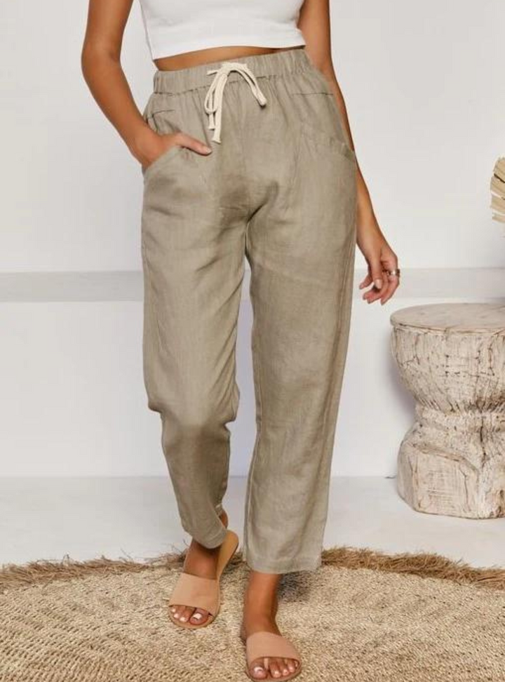 Luxe Pants - Khaki