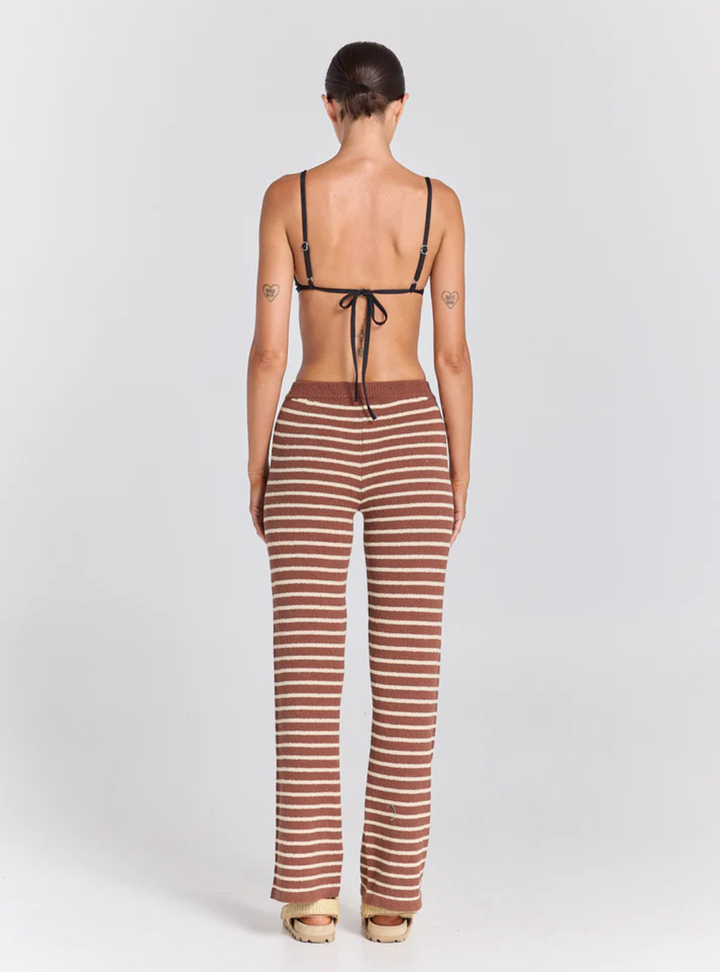 Surfside Fleetwood Knit Pant - Cocoa