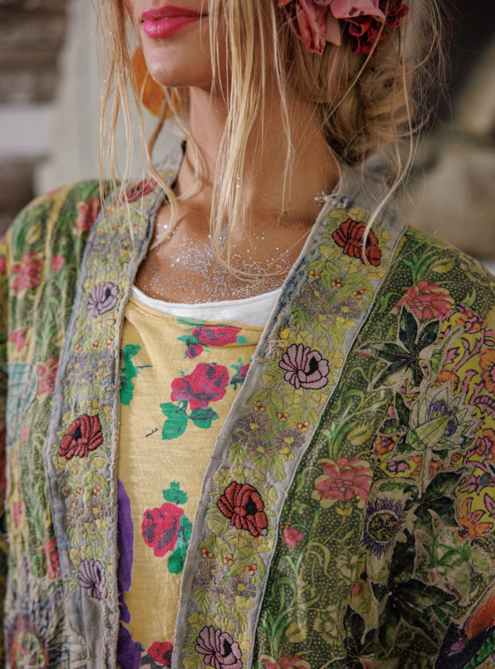 Magnolia Pearl Kontessa Kimono 1323 - Passionate