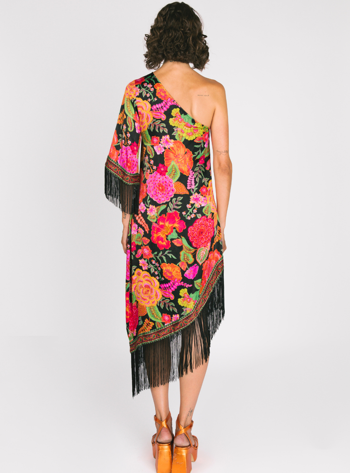 Lady Luck Midi Dress - Paprika