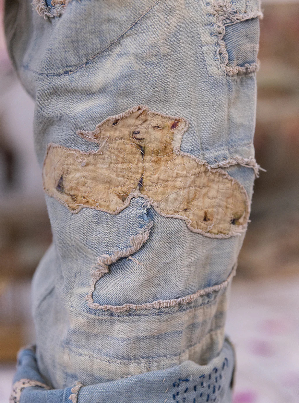 Magnolia Pearl Two Lambs Kalle Denims 841 - Faded Indigo | PRE-ORDER