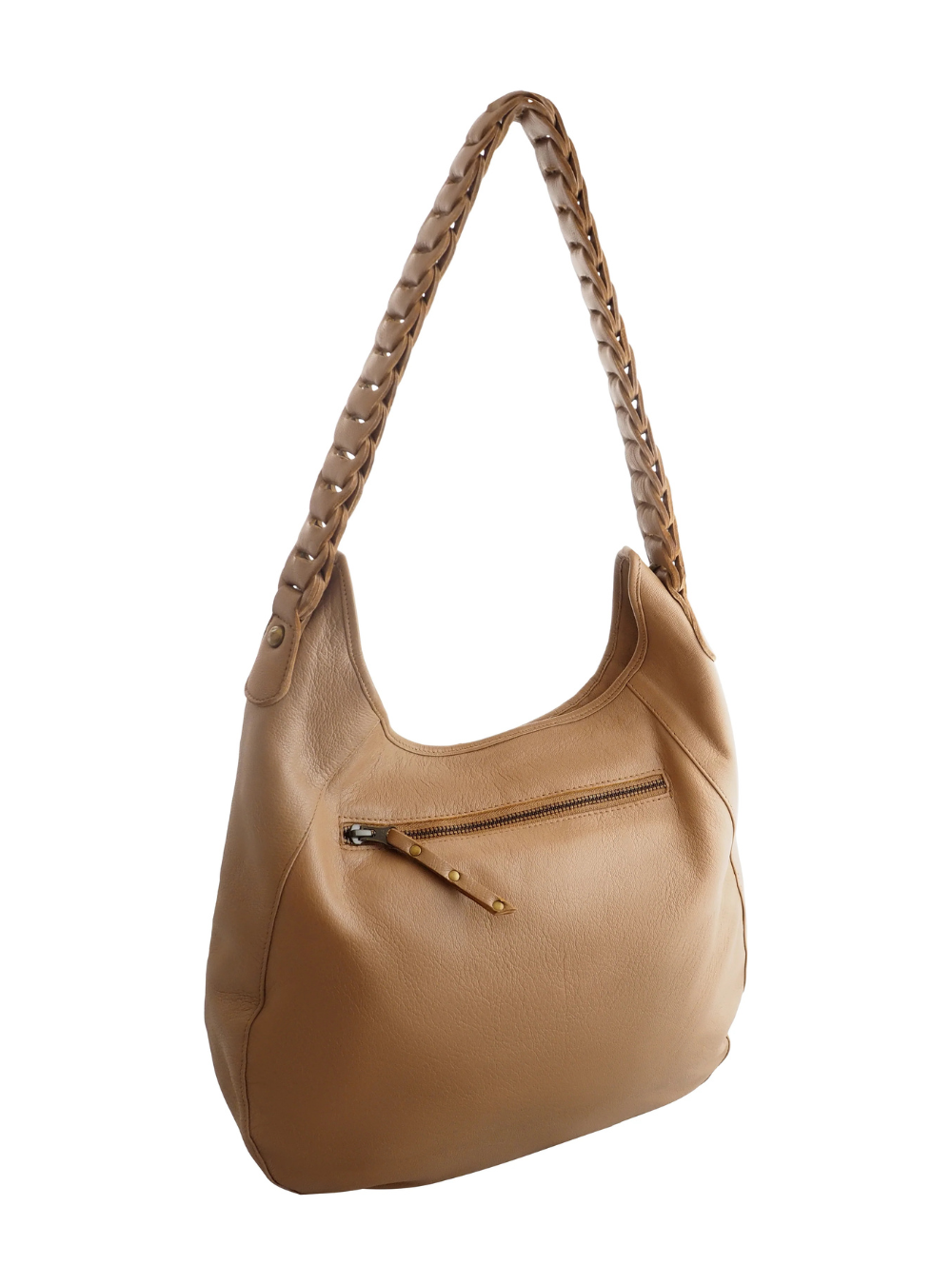 Lana Woven Hobo - Mocha